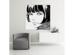 Quadro Valentina Crepax dipinto a mano pop art