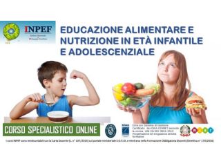 Corso di Educazione Alimentare e Nutrizione