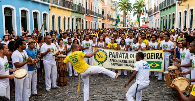 Capoeira Brasil Parata di Capoeira afro-brasiliana