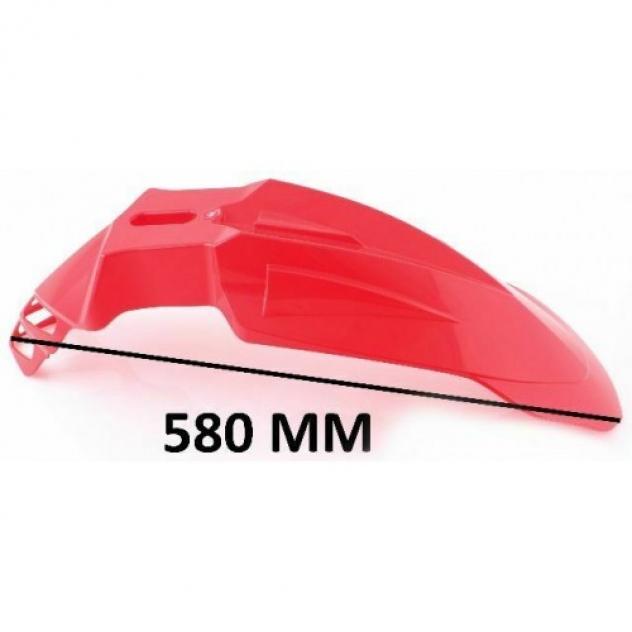 Parafango anteriore rosso per Supermotard ed Enduro Acerbis 0008033110990 - Foto 2
