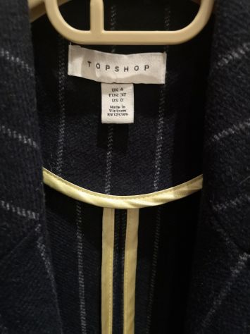 cappotto topshop a vestaglia lungo - Foto 6