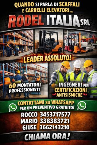 Porta pallet industriale - Foto 5