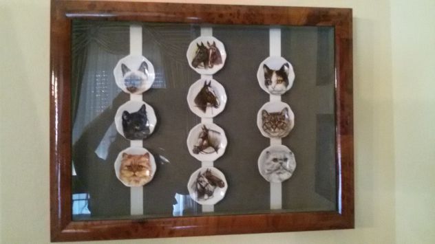 Collezione di piattini inglesi con animali - Foto 2
