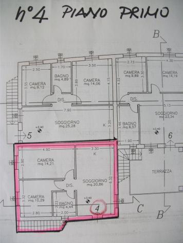 Casa semindipendente in vendita a Luni 360 mq Rif: 1131863 - Foto 6