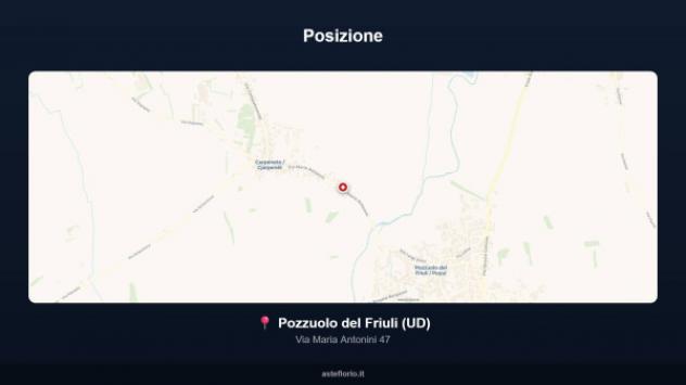 Immobile in asta di 410 m² in vendita a Pozzuolo del Friuli - Foto 4