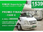 CAMPER RIMOR FORD MANSARDATO 7 POSTI DOPPIA DINETTE LETTI CASTELLO CLIMATIZ &hellip;