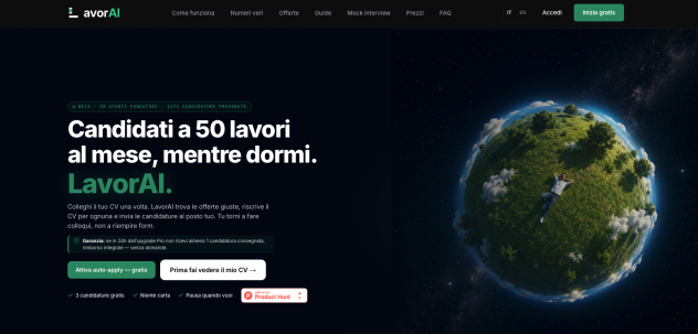 Candidature di lavoro automatiche, 7 giorni gratis