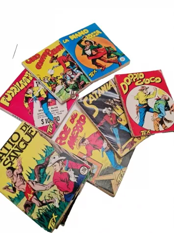 TEX GIGANTE a fumetti - primi 260 numeri
