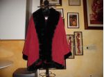 GIUBBINO VINTAGE,USATO MA TENUTO MOLTO BENE,DA DONNA,LUNGO,MADE IN ITALY,CON PEL