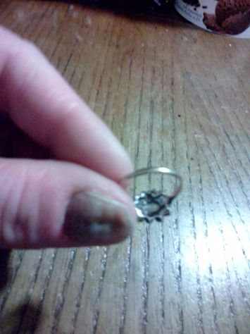 ANELLO DA DONNA ARGENTO 800 MODELLO MARGHERITA - Foto 4