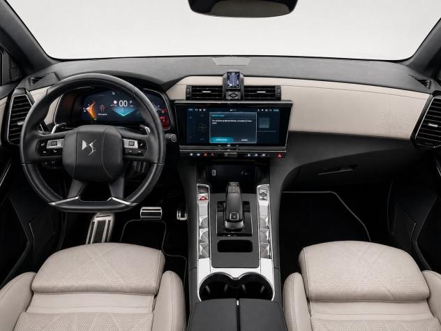 DS DS 7 BlueHDi 130 Automatica Esprit De Voyage interni in pelle bianchi - Foto 8
