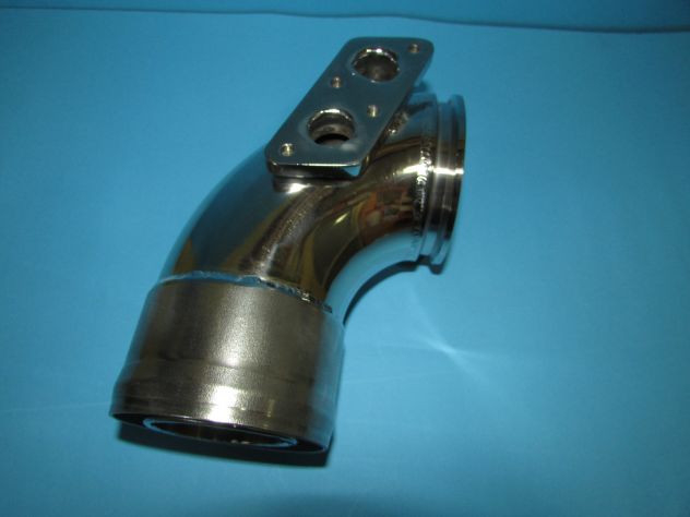 GOMITO/RISER in ACCIAIO INOX AISI 316L COMPATIBILE CON MOTORE: VOLVO PENTA - Foto 5