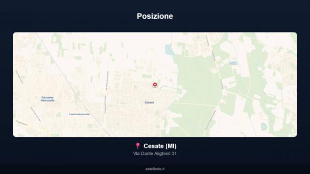 Immobile in asta di 274 m² con più di 5 locali e box auto doppio in vendita a Cesate - Foto 15