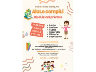 Aiuto compiti e ripetizioni private Latino