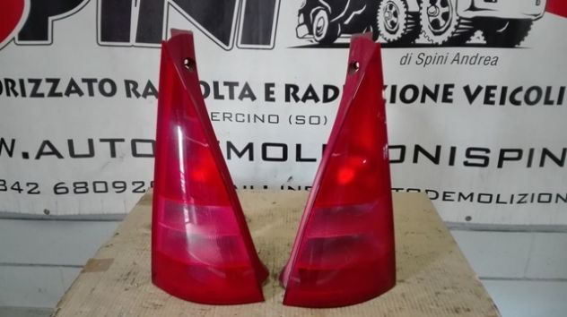 Fanale Posteriore Destro Per Citroën C3 Aircross, Stop E Indicatori Di Direzione, In ABS Rosso, Impermeabile E Antiurto, Ricambio Auto
