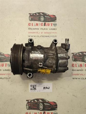 COMPRESSORE A/C CITROEN C3 Pluriel 9655191680 8HZ diesel 1398 (03)