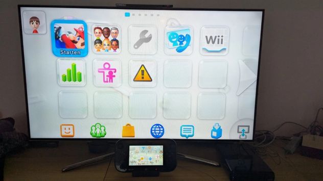 Nintendo Wii U 32GB Console nera con giochi e pacchetto di accessori - Foto 3
