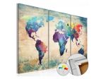 Quadro Di Sughero A Colori In 3 Parti Arredalacasa