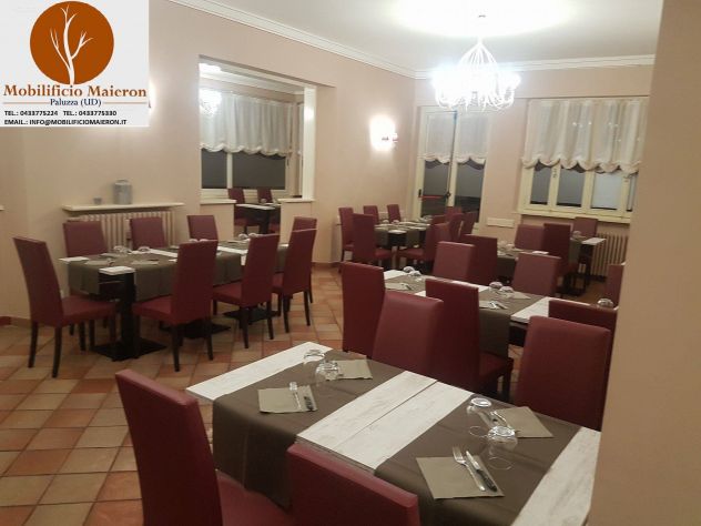 Set Roma Sedie E Tavoli Per Arredamento Bar Ristorante Pub Pizzerie - Foto 6