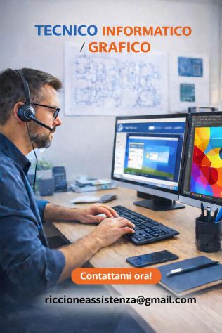Tecnico informatico risolve problemi funzionamento computer