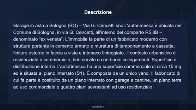 Immobile in asta di 15 m² in vendita a Bologna - Foto 9