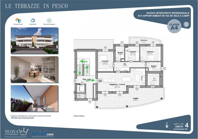 VA0218 - CARPI CIBENO QUADRILOCALE IN A4 CON TERRAZZO DA 45 MQ - Foto 20