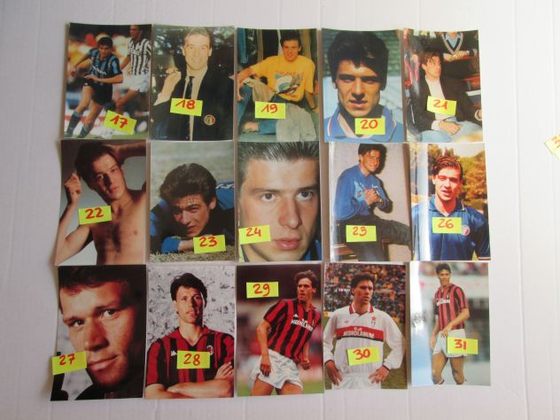 Foto collezione vintage calciatori Tacconi, Berti, Zenga, Giannini, ecc.. - Foto 2