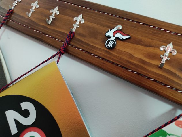 Porta Calendario CARABINIERI Fiamma Stilizzata a Smalto BENEMERITA