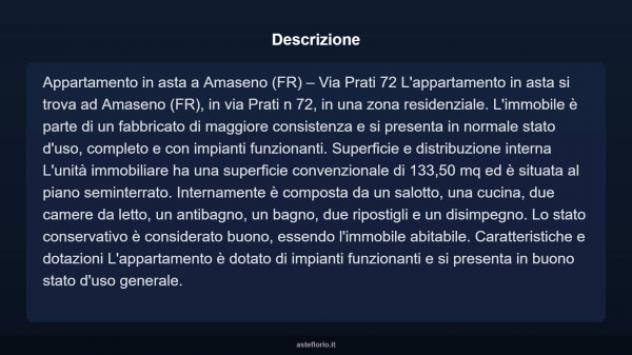 Immobile in asta di 133 m² in vendita a Amaseno - Foto 4