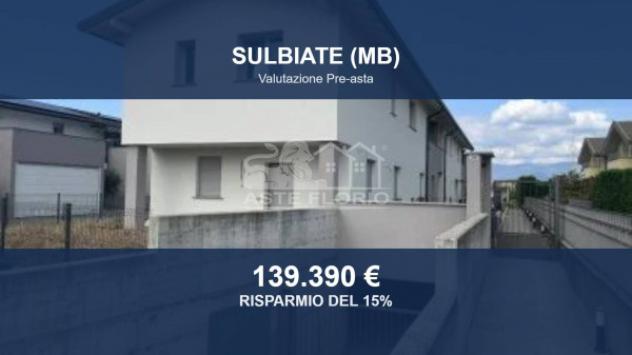Immobile in asta di 77 m², box auto in vendita a Sulbiate