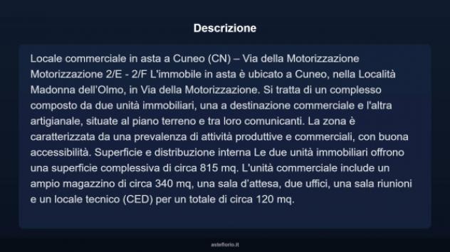 Immobile in asta di 815 m² in vendita a Cuneo - Foto 5