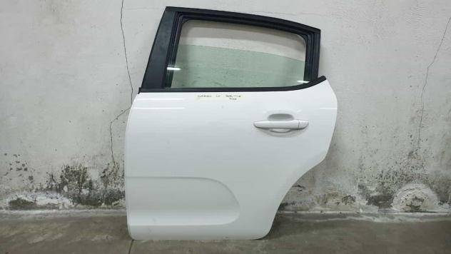 PORTIERA POSTERIORE SINISTRA CITROEN C3 Serie SENZA FASCIA (16)