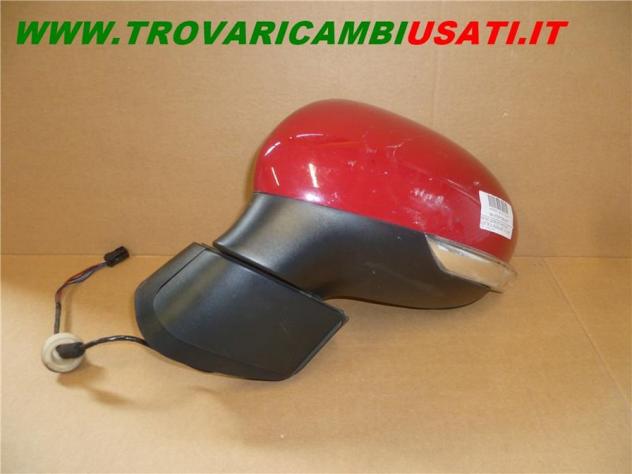 RETROVISORE EST. REGOLAZ. ELETTR. S. ROSSO MET. 7 FILI FIAT 500 X (334-5F) 999-U57554 Vetri e Retrovisori  Cristalli  Retrovisori  Retrovisore FIAT -