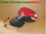 RETROVISORE EST. REGOLAZ. ELETTR. S. ROSSO MET. 7 FILI FIAT 500 X (334-5F)  &hellip;
