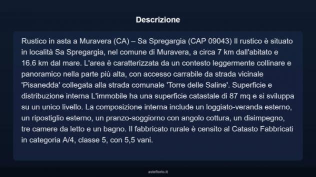 Immobile in asta di 87 m² in vendita a Muravera - Foto 7