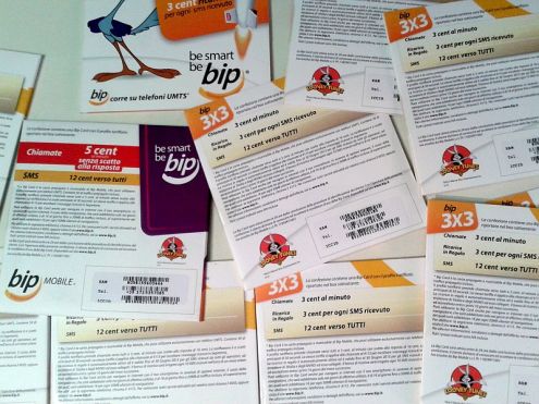 Schede sim Bip mobile e ricariche - Foto 3