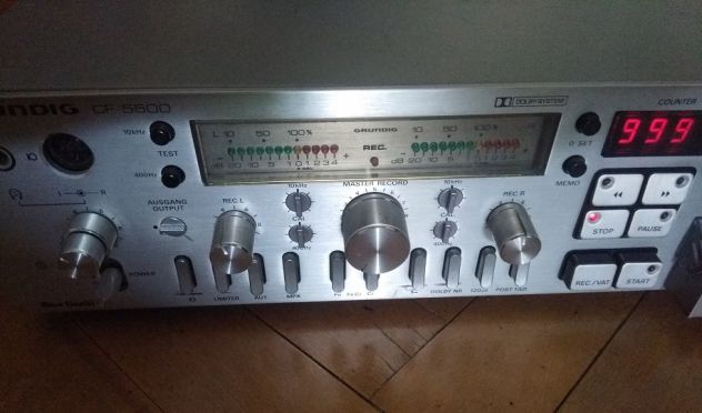 Grundig CF-5500 deck piastra registrazione a cassette (LEGGERE BENE ANNUNCIO) - Foto 10