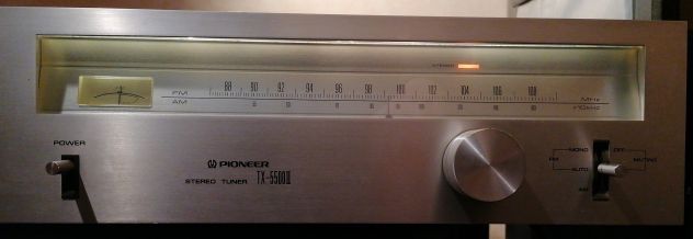 Pioneer TX 5500 II tuner sintonizzatore AM-FM Stereo usato - Foto 2