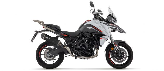 Benelli Trk 702 X valigie laterali Kappa bauletto Shad Tr Terra cupolino Biondi - Foto 11