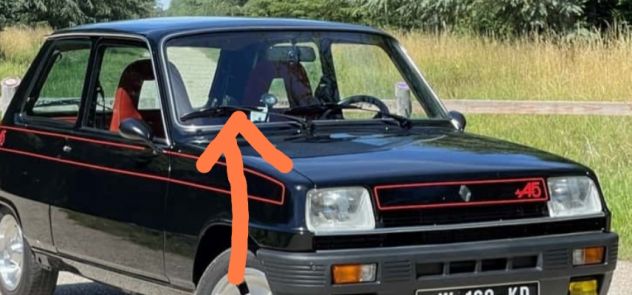 GUARNIZIONE PARABREZZA RENAULT 5 ALPINE TURBO L TL GTL PRIMA SERIE - Foto 6
