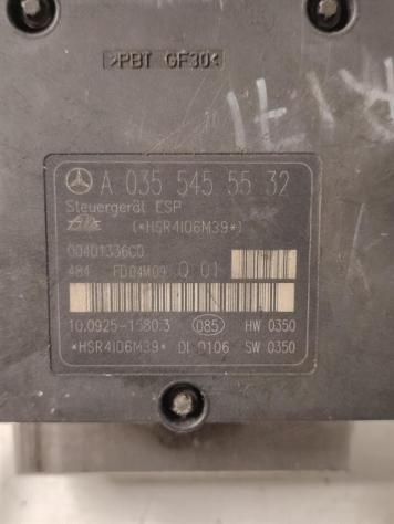 CENTRALINA ABS MERCEDES SLK W171 2° Serie A0054313612 A0355455532 benzina 1796 (0411) - Foto 3