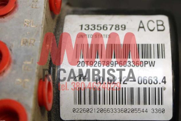 13356789 Opel Astra centralina gruppo pompa ATE - Foto 2