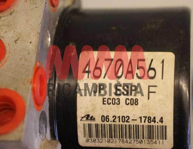 4670A562 Mitsubishi Lancer 1.8 centralina ABS gruppo pompa ATE