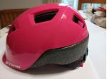 Casco Btwin rosa x bimba