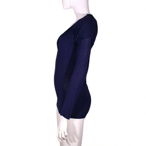 Sottogiacca in maglia blu - tg. S - Foto 5