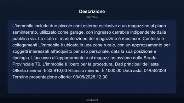 Immobile in asta di 126 m², box auto in vendita a Sefro - Foto 15