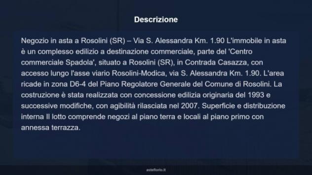 Immobile in asta di 1328 m² in vendita a Rosolini - Foto 5