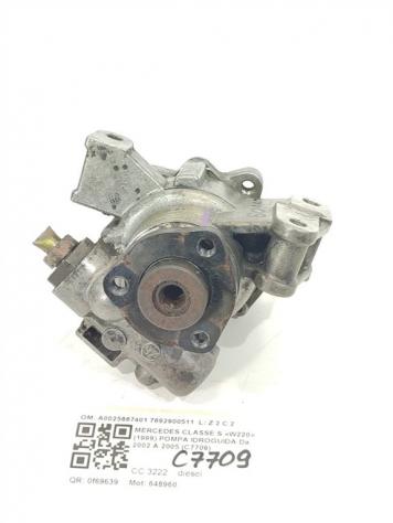 POMPA IDROGUIDA MERCEDES Classe S W220 4° Serie A0024667401 7692900511 648960 diesel 3222 (9905)