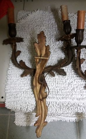 LAMPADE vintage coppia da parete - Foto 2