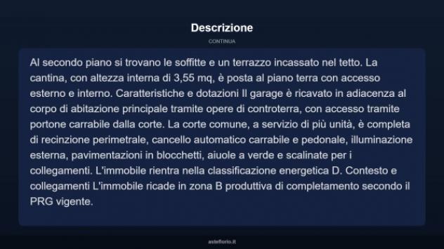 Immobile in asta di 130 m² con più di 5 locali e box auto in vendita a Montecassiano - Foto 4